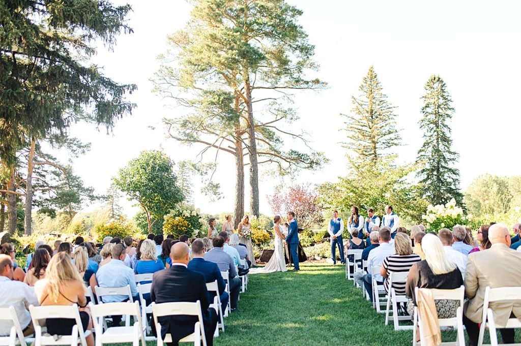 Dellwood Country Club wedding ceremony