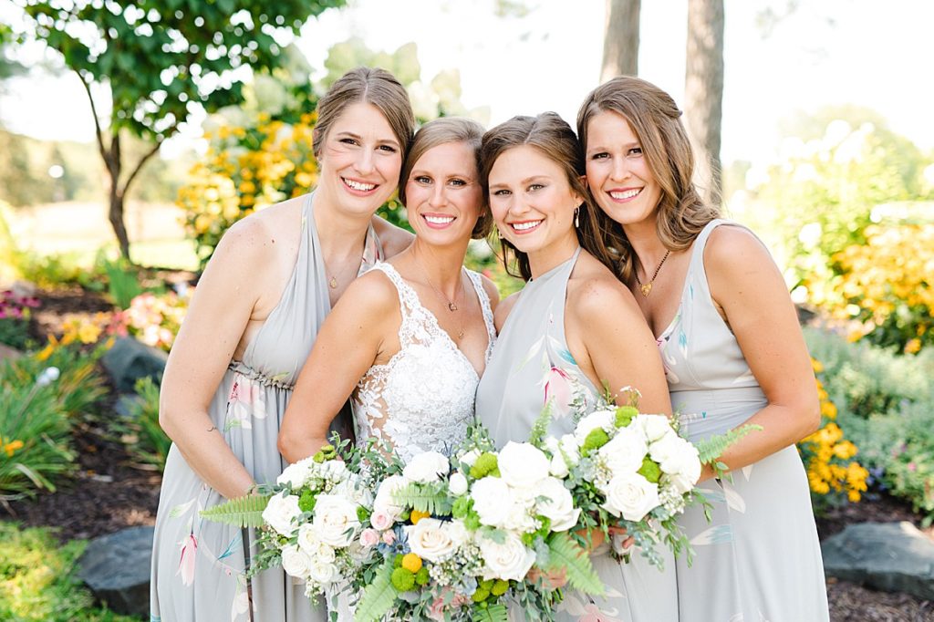 Dellwood Country Club wedding bridesmaids