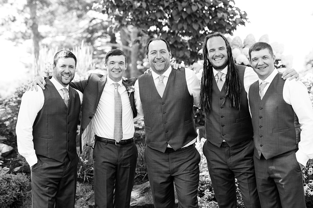 Dellwood Country Club wedding groomsmen